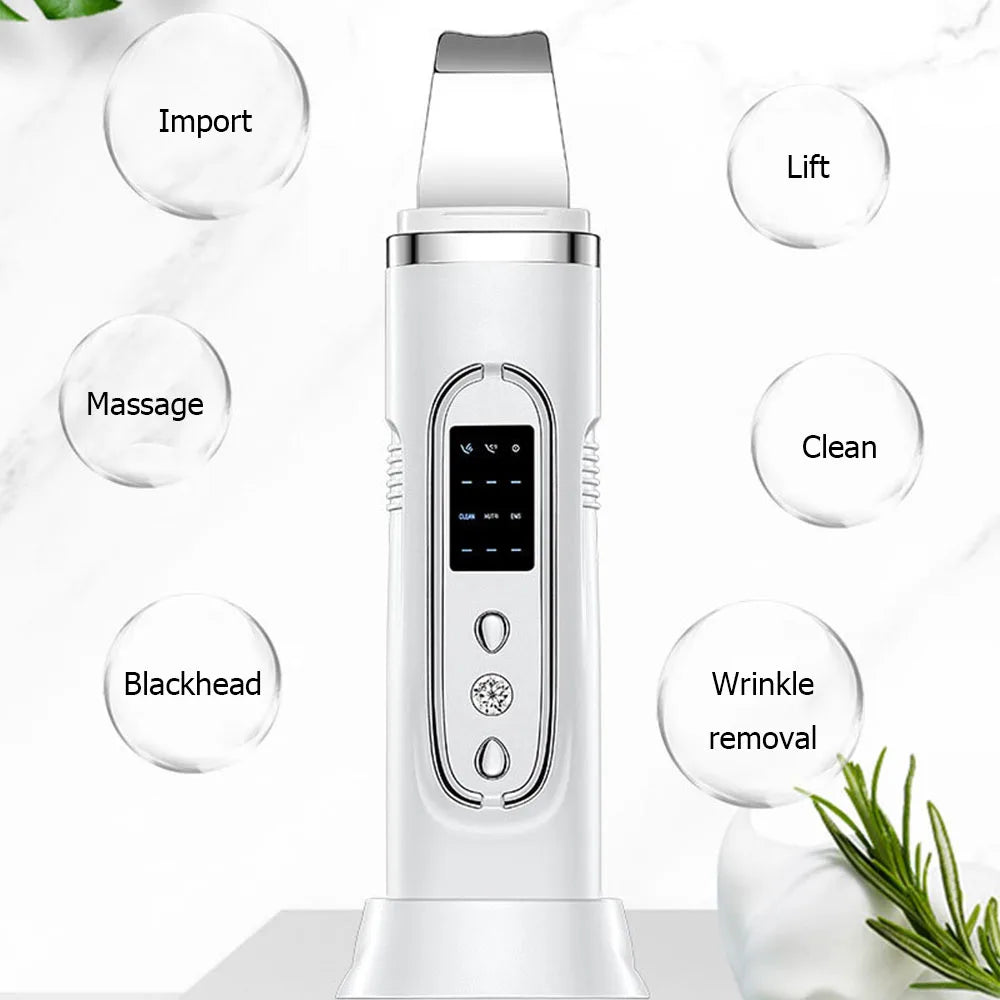 Ultrasonic Skin Scrubber & Blackhead Remover