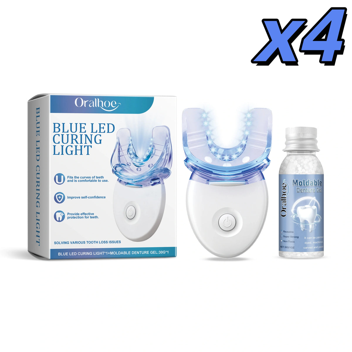 Oralhoe Dental Repair Kit – LED Light