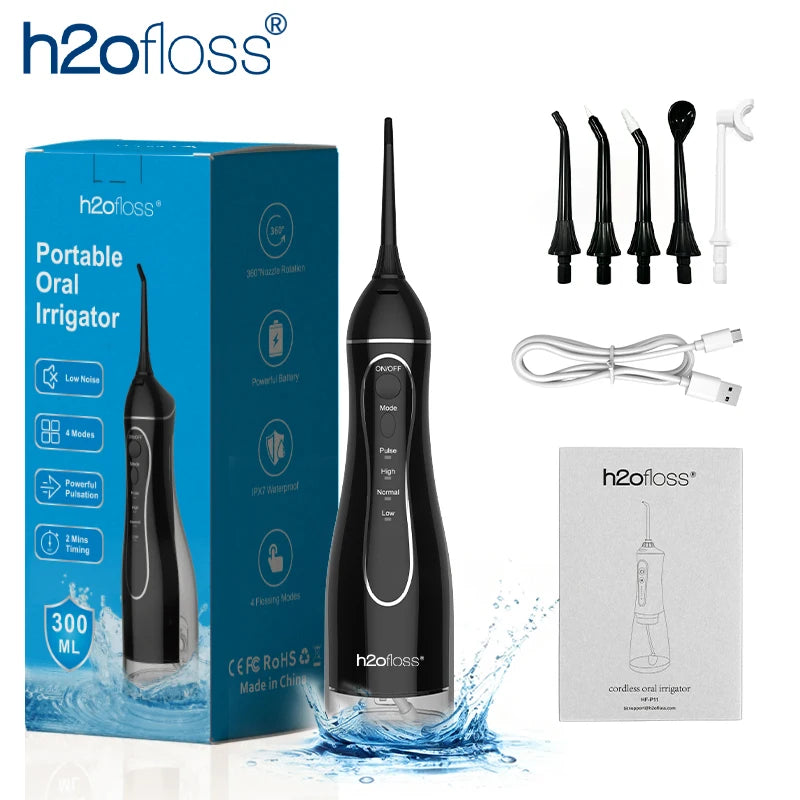 H2OFloss Portable Water Flosser – 300ml